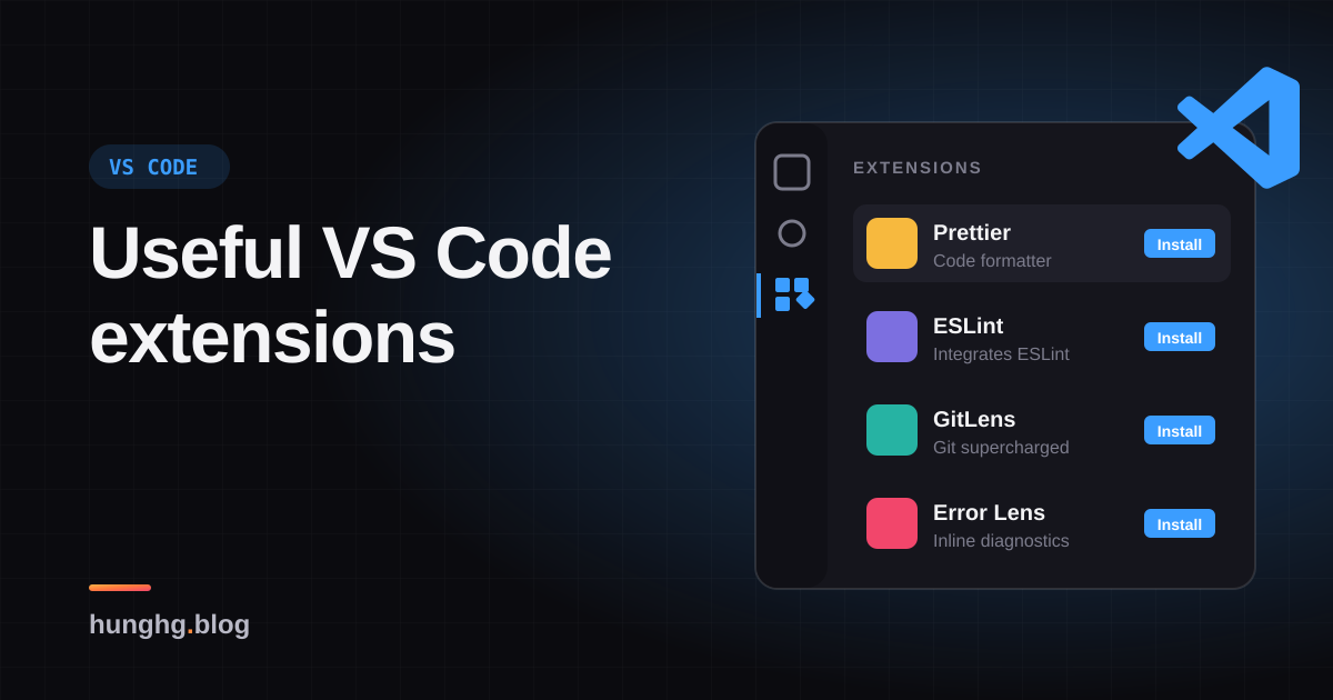 Vscode extensions useful